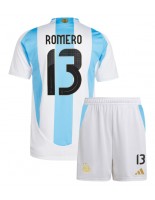 Otroške Nogometnih dresov Argentina Cristian Romero #13 Domači Copa America 2024 Kratki rokavi (+ hlače)